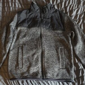 Place Gray and Black Kids Sweatshirt